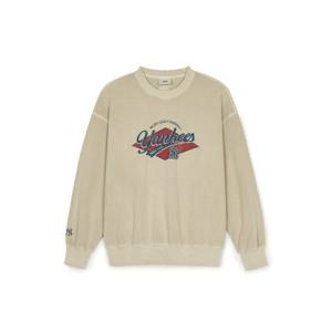 MLB긴팔티 JQT 3AMTV0751-50SAM 바시티 빈티지 워싱 그래픽 맨투맨 뉴욕양키스