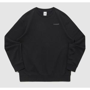 르꼬끄 유니 에센셜 맨투맨 B1 QR123LFS11 BLK CRM DGN MGR