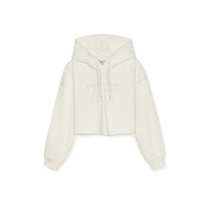 MLB후드티 GQC 3FHDB1251-50CRS 여성 베이직 쿠퍼스로고 크롭 후드티 뉴욕양키스