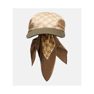 구찌 GG 실크 트윌 베이스볼 캡 P01134061