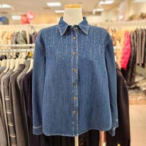 데스틸 HC35 스팽글청남방진청 D2613BL06