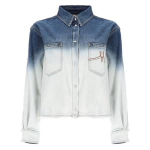 마르니 데님 셔츠 CAJD0682S1 USCY70GBW13 WHITE