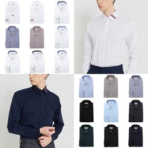 [듀퐁셔츠] 26년도 S/S신상품 솔리드 긴팔셔츠(일반핏)SE6SM12LS701SWH