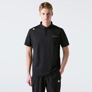 [데상트공식] 스몰 워딩 폴로 반팔 티셔츠 SR123UPS15