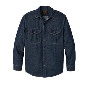 필슨 남성 데님 가이드 셔츠 20291981 Rinsed Indigo