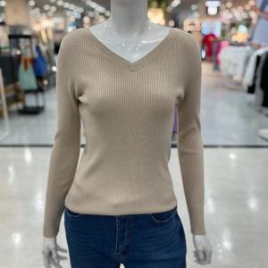 SOUP sh06 골지 브이넥 5컬러 긴팔 니트 AAALKT1