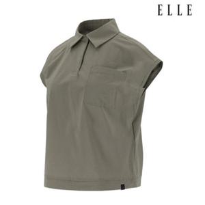 엘르골프 세이브존01 여성 포켓 에어홀 폴로 티셔츠 6L45254 731