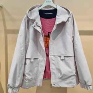 라티움 HC34 봄 소매밴딩 루즈핏후드봄점퍼 T2613jp06