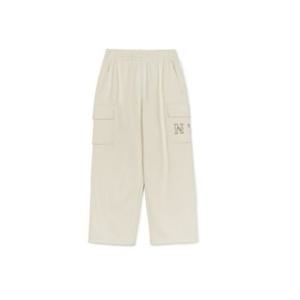 MLB 베이직 쿠퍼스 로고 카고 와이드팬츠 A5 3APTB1444 50CRM