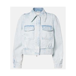 드리스반노튼 크롭 데님 재킷 P01126850