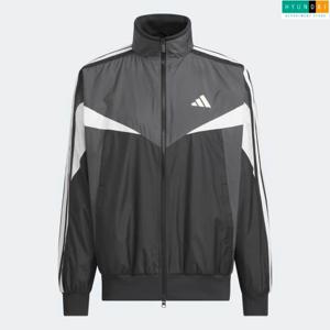 아디다스 현대백화점 [MAN] 머스트헤브스 루스 핏 컬러블록 메쉬 라인드 윈드브레이커 재킷 KF3677 인기트랙탑 [현대백화점 쇼핑백 증정]