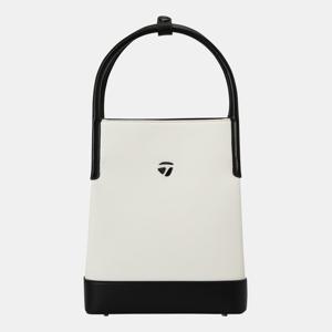 테일러메이드  26SS 여성 로고 엠보 버킷백 TWBP6S694-100