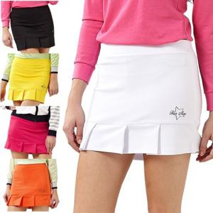 [티오][티오]큐티 주름 장식 스판 큐롯 스커트 KB228W/캐주얼한