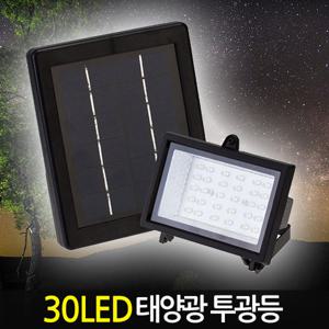 30LED 태양광 투광등/태양열정원등 투광기 가로등 야외조명 전등