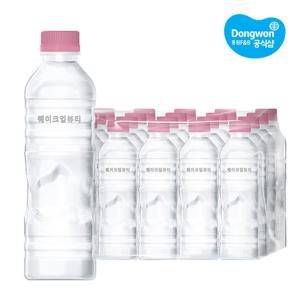 [무료배송] 동원샘물 웨이크업뷰티 500ml x 20병 /생수/무라벨