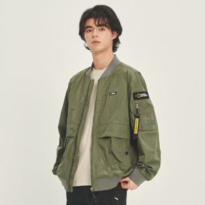 내셔널지오그래픽 N231UJP020 MA-1 플라이트 블루종 점퍼 KHAKI