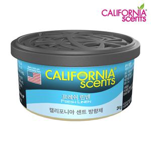 캘리포니아센트 차량용 캔 방향제  후레쉬 린넨 24g X 1개