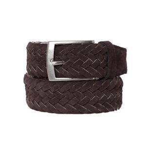 [예작(셔츠)]스웨이드 천연 소가죽 수동벨트 YJ4ST1120-BR