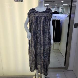 더스토아 DP01 박스 나염 원피스 T23tdx247n093
