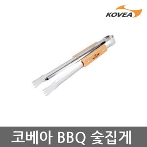 ET 코베아 BBQ 숯집게 바비큐 천연나무 KECT9QZ-02