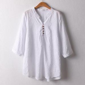 아이우먼 파이브썸머남방셔츠 OLD738M408 빅사이즈