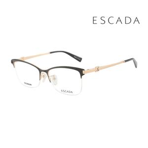 (국내당일발송) 에스까다 안경테 VES 966F 009A 스퀘어 티타늄 남자 여자 안경