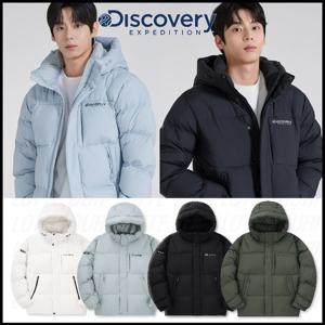 [디스커버리] 24FW 이월/남성/할인/[택가 379,000원]/세미오버핏/후드탈부착/베른 구스다운 숏패딩 DMDJ6A046