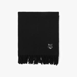 메종키츠네 볼드폭스헤드 머플러 블랙 MM06201BT3004-P199