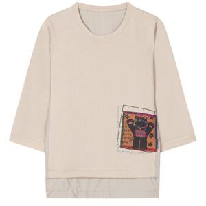 [베스띠벨리]아트웍레이어드스티링티셔츠  24FWI42812_YS