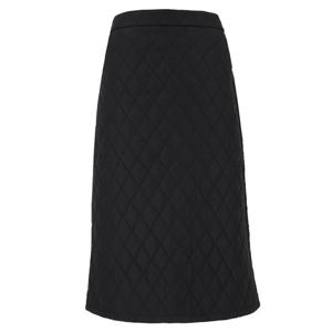 [에이비에프지]반 밴딩 A라인 누빔 롱 스커트 APZ1HS35A