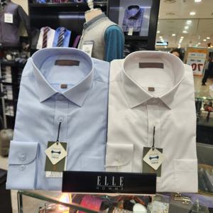 [엘르옴므]엘르옴므 남성셔츠 TR트윌스판E244R1342