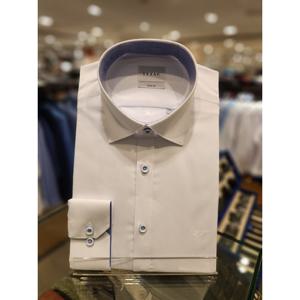 (예작) 스판 솔리드 화이트 YJESBS164WH 슬림핏긴팔와이셔츠