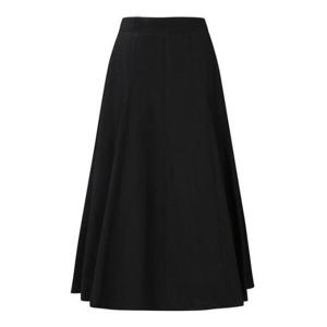 [베스띠벨리]뒷밴딩고어드플레어스커트 24FWS42301BK_YS