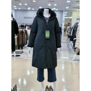 화이트호스 세이브존05 카라 밍크 내피 반 토끼털 구스 코트 A44T05