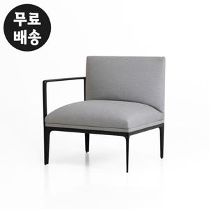 뷰즈 패브릭 쇼파 팔걸이 소파 1인용 라운지(우측)