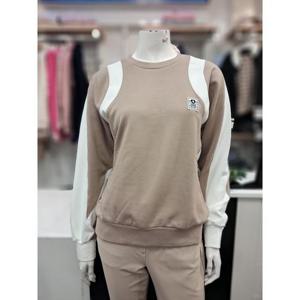 PIGC슈페리어 세이브존01 슈페리어(PIGC)골프 LFC140452 여성 절개배색 맨투맨티셔츠 LFC140452