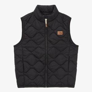 노스페이스 키즈 NV3NR51S 블랙 마일로 히트 베스트 패딩조끼