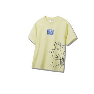 [지프키즈]스테이 와일드 후로피 반팔티 KQ3TSU257