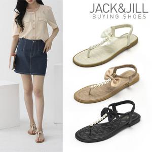 잭앤질 바잉 리본진주 샌들(JB2486S)