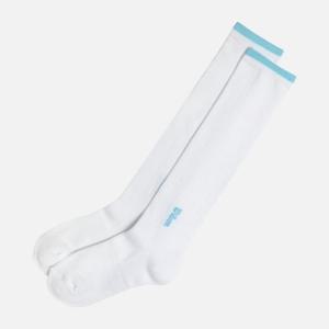 윌슨양말 LQC W241005TSO25-SBL 여성 테니스 컬러 포인트 니삭스