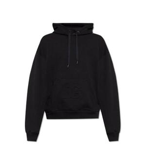 Dolce   Gabbana 로고 엠보싱 드로우스트링 후드티 G9ZU0ZG7O2S N0000 TP944022042