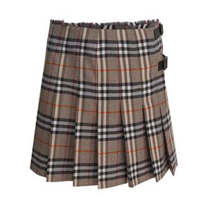 버버리 숏 스커트 8113042 Beige