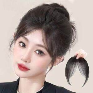 사이드뱅 헤어피스 시스루 앞머리 가발 M13089 붙임머리 앞머리피스 옆머리가발 부분가발 사이드뱅가발 시스루가발 반가발 붙임머리가발