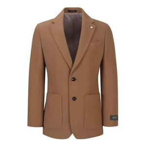 [파렌]파렌하이트 24F/W 브라운 GRANDCRU 솔리드 울 캐주얼 자켓 FJEAH4101