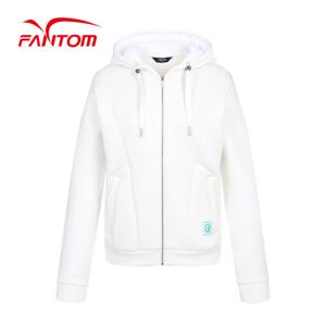 [팬텀] 여성 절개 후드 집업 긴팔 티셔츠