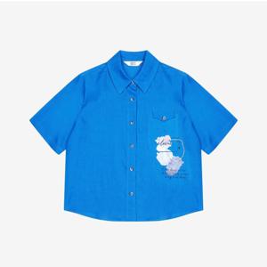 [베스띠벨리]프린트포인트마소재블라우스 BKBAG2458BL_YS