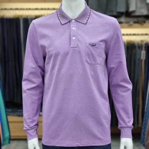 [크로커다일남성]봄신상 요꼬에리 카라 티셔츠CDAAATP1702297_SH