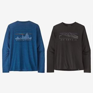 파타고니아코리아 ( 45190Q7 ) 멘즈 롱슬리브드 캐필린 쿨 데일리 그래픽 셔츠 SC