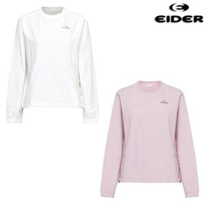 아이더 (DWU25216) 여성 퍼포먼스 신축성 우수한 간절기 우븐 맨투맨 티셔츠