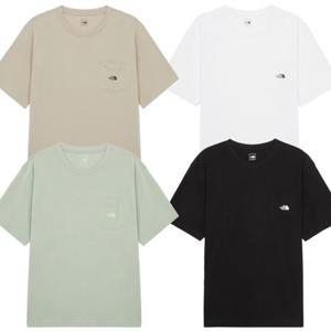 노스페이스 NT7US50 남여공용 기본 반팔티 에센스 라운드 티셔츠